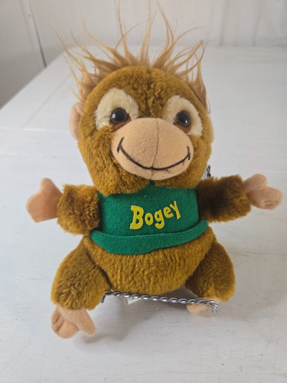 1981 Hallmark Shirt Tales Bogey the Orangutan 7" Stuffed Animal Vintage